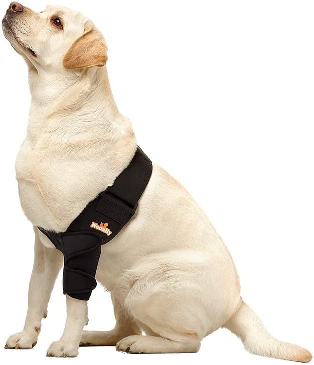 NeoAlly Dog Elbow Brace Protector Pads for Canine Osteoarthritis Elbow