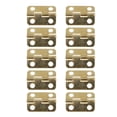 thumbnail image 2 of 10x Hardware Rotación de metal Levante Bisagra de puerta interna Bisagras a tope 24x19MM 16 x 12 mm Sunnimix Levante las bisagras de la puerta, 2 of 7