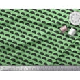 thumbnail image 2 of Soimoi Green Cotton Duck Fabric Semi Circle Geometric Print Fabric by the Yard 42 Inch Wide, 2 of 3