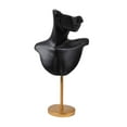 thumbnail image 5 of Milageto Bust Jewelry Display Model Elegant Jewelry Mannequin for Showroom Show Trade Black, 5 of 8