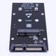 thumbnail image 5 of Ssd Caso Adaptador MSATA a SATA III de 2,5 pulgadas, carcasa SSD, carcasa para disco duro de 6Gbps, sin herramientas, 5 of 9