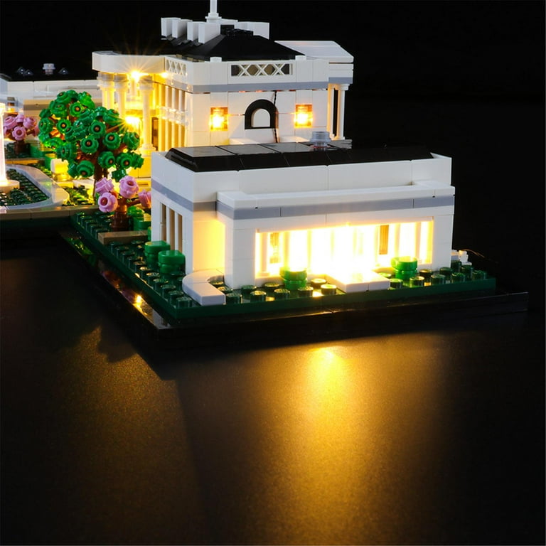 Light Kit Architecture The White House 21054 BRIKSMAX LED Kit For