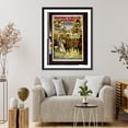 thumbnail image 4 of Historic Framed Print, Buffalo Bill's wild west and congress of rough riders of the world - 8, 17-7/8" x 21-7/8", 4 of 9