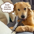thumbnail image 6 of Xekoro Dog Plush Toys for Aggressive Chewers, Indestructible Dog Squeaky Toys with Crinkle Paper, Durable Teething Chew Toys for Medium and Large Breed (Grey), 6 of 6