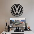 thumbnail image 4 of LaModaHome Volkswagen Metal Car Emblem, 4 of 5