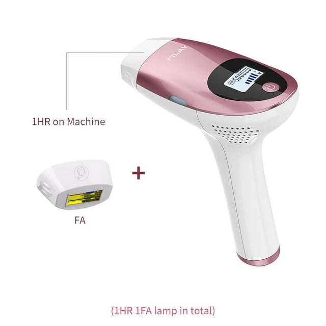 Mlay-depiladora láser T3 IPL para uso doméstico, dispositivo de depilación IPL para Bikinis faciales y corporales, con 5 niveles de energía ajustables, 500000 disparos
