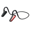thumbnail image 1 of Auriculares Irfora Auriculares BT 5.0 con micrófono Diseño de oreja abierta 5.2 Sonido envolvente Diadema flexible 3 botones de control IP67 Impermeable, rojo Irfora Auriculares, 1 of 7