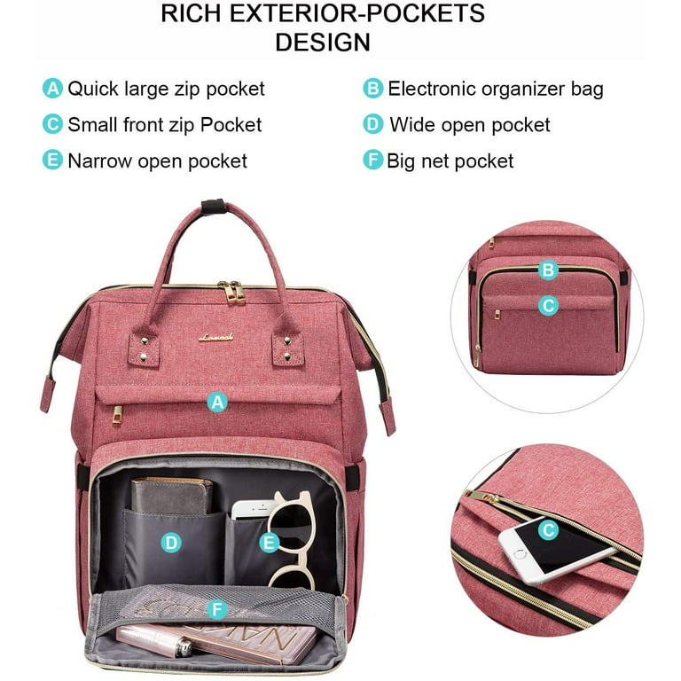 ERIN Anti Theft Backpack Zipper Lock