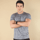 thumbnail image 2 of Playera Deportiva Hombre Color Gris Jaspe Secado Rápido, 2 of 4