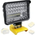 thumbnail image 3 of Wireless LED Work Light 204W 8600 LM with 130° Pivoting Head Compatible with XR 18V 20V Flex Volt 20V 60V Lithium Battery Comping Torch Light, 3 of 4
