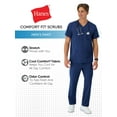 thumbnail image 5 of Hanes Mens Hanes Men's Scrubs Drawstring Scrub Pants, Straight Leg, Comfort Fit, Sizes S-3XL, 5 of 8