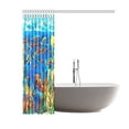 thumbnail image 2 of ARTJIA Tropical Fish Bathroom Waterproof Fabric Shower Curtain 60x72 inches, 2 of 2
