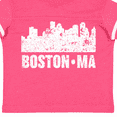 thumbnail image 4 of Inktastic Boston Massachusetts City Skyline with Grunge Boys or Girls Toddler T-Shirt, 4 of 5