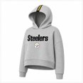 thumbnail image 2 of Sudadera Hoodie NFL para Mujer Manga Larga con Capucha Steelers Gris Talla M, 2 of 4