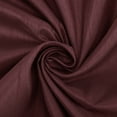 thumbnail image 5 of Sun Zero Evelina Faux Dupioni Silk Beaded Tassels Thermal Extreme 100% Blackout Back Tab Curtain Valance,50" X 17", Bordeaux Red, 5 of 8