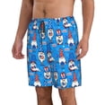thumbnail image 2 of Naloa Gnomes in USA Men's Beach Shorts, Surfing shorts, Swim trunks, Quick Dry Swim Trunks for Surfing Beach Fun - 3X-Large, 2 of 9