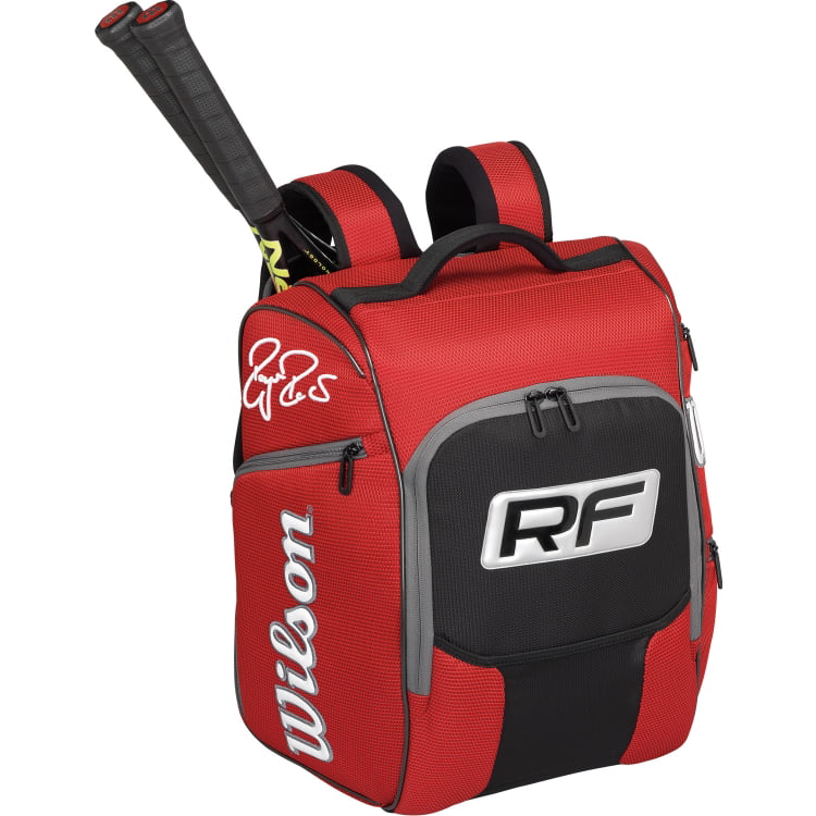 Roger Federer RF Backpack Shoulder Travel School Bag Bookbag for teenagers Casua