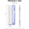 thumbnail image 3 of MINKUROW Carrying Case for Apple Pencil 2nd Gen and 1st Generation-Storage Box with Lid for Apple Pencil-Pen Protective Case for iPad Pencil-Holder Accessories-Shock-Absorption(Purple), 3 of 4