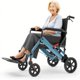 thumbnail image 2 of 16" Seat Ultra-Lightweight Plegable Transport cm de Anchoheelchair 8in, 2 of 7