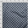 thumbnail image 2 of oneOone Cotton Cambric Coin Gray Fabric Leaves & Geometric Fabric For Sewing Printed Craft Fabric By The Yard 56 Inch Wide, 2 of 4