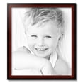 thumbnail image 2 of ArtToFrames 23x26" Matte mahogany Diploma Picture Frame, Brown Wood Poster Frame, with Regular Acrylic and 2 (FBPL-5108), 2 of 7