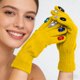thumbnail image 5 of Guantes de Invierno Tejidos, Adornos de Cristal de Colores Variados, Mitones de Ganchillo de Dedo Completo con Buena Elasticidad para Niñas, Niños, Mujeres, 5 of 7