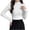 03-White, variant on QATAINLAV Woman Mock Neck Long Sleeve Shirts Solid Color Casual Pullover Sweater Ribbed Knit Cute Slim Fit Tops Red