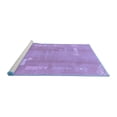 thumbnail image 2 of Ahgly Company Machine Washable Indoor Rectangle Abstract Blue Modern Area Rugs, 7' x 9', 2 of 4