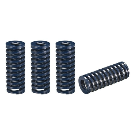

Die Spring 4 Pack 27mm OD 65mm Long Spiral Stamping Light Load Compression Die Springs Blue
