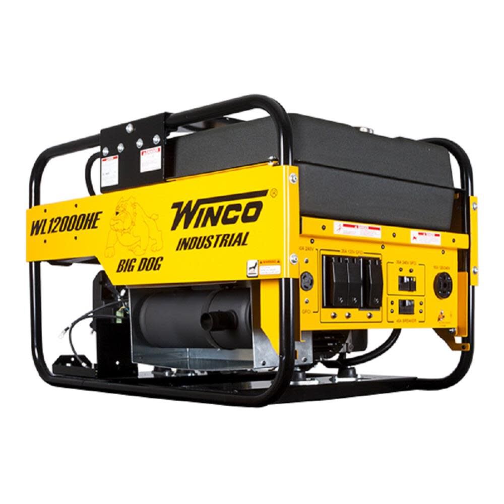 Winco 12,000 Watt Gas Powered 50-State Portable Generator