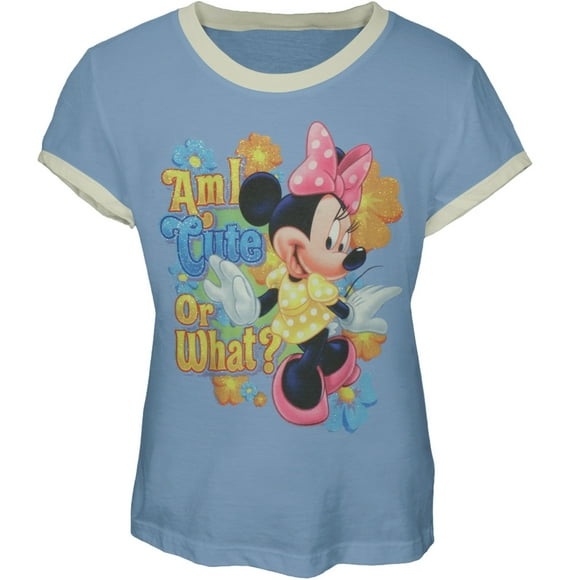 Minnie Mouse - Je Suis Mignon T-Shirt de Sonnerie de Fille