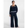 thumbnail image 3 of Joyspun Women's Flannel Sleep Pants, 30” Inseam, Sizes XS-3X, 3 of 6