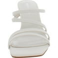 thumbnail image 3 of Marc Fisher Womens Kristin Faux Leather Slip On Strappy Sandals, 3 of 3