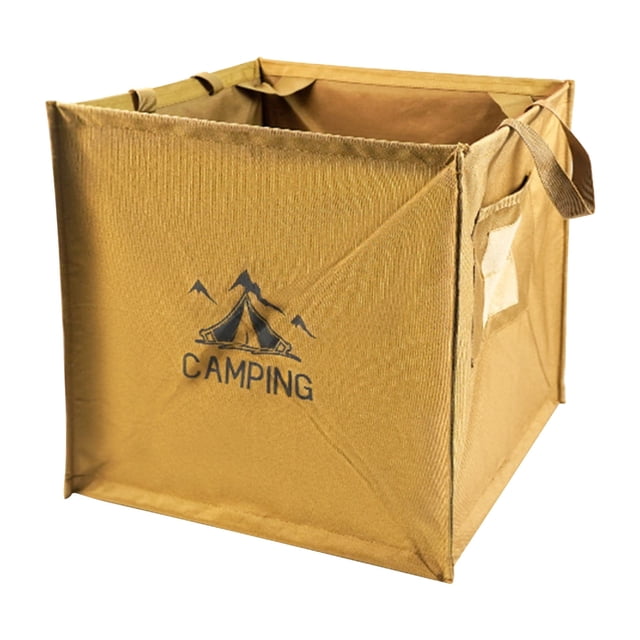 Storage Bins with Lids Outdoor Small Outdoor Folding Garbage Bin Camping Equipment Storage Box Large Capacity Storage Box Bag Outdoor Storage Box