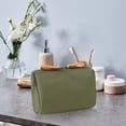 thumbnail image 6 of TOOYFUL Small Makeup Bag Cosmetic Bag Clutch Bag Traveling for Purse Cosmetics Storage Bag Simple Toiletry Bag Makeup Pouch Green, 6 of 9