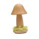 thumbnail image 3 of Lámpara de madera con forma de hongo, luz de noche, adorno estético creativo para escritorio, lámpara de mesita de noche para decoración de dormitorio S Luz cálida, 3 of 10