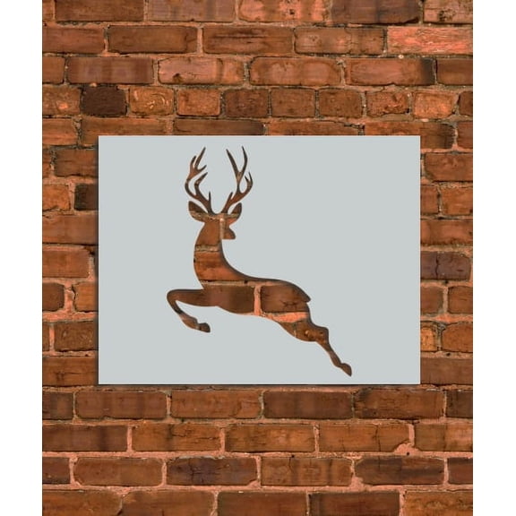 Christmas Deer Stencil