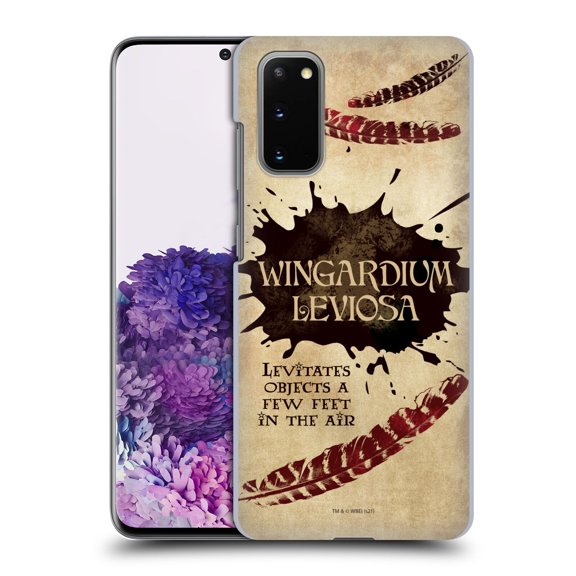Head Case Designs Officially Licensed Harry Potter Deathly Hallows XLVI Wingardium Leviosa Hard Back Case Compatible with Samsung Galaxy S20 / S20 5G