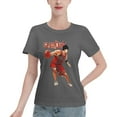 thumbnail image 1 of Women's Basic Short Sleeve T-Shirt Slam Dunk Rukawa Maple, 1 of 6