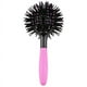 thumbnail image 1 of Cepillos De Pelo De Bola Redonda Para El Cabello, Cepillo De Pelo Rizado Con Forma Esférica Para Masaje Del Cuero Cabelludo De 360 ​​grados 3D Para Niñas, 1 of 8