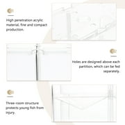MUSEYA Aquarium Fish Breeding Box made from ABS for Storage Convenience 1Pack