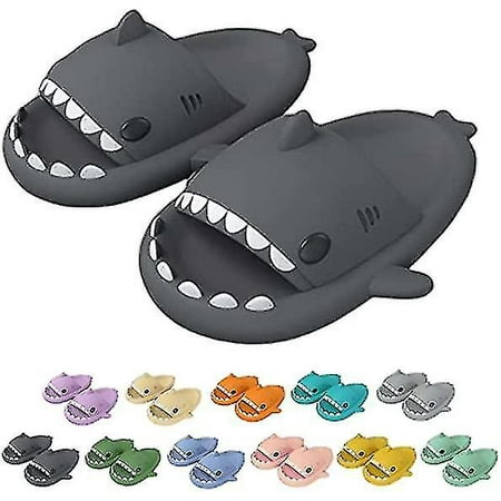 Cloudy Shark Slides, Cloud Sharks, 2022 Summer Cute Shark Slippers For ...