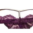 thumbnail image 3 of Victoria's Secret Very Sexy Shine Strap Cutout Y-Back Brazilian Panty Burgundy Lace Size Medium NWT, 3 of 3