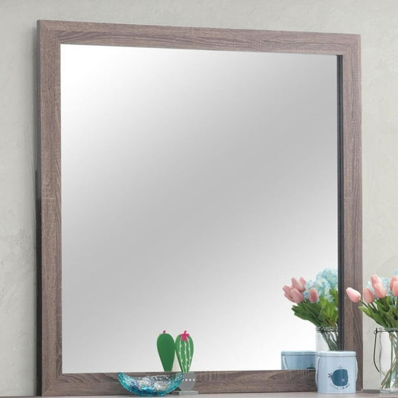 Coaster Co. of America Brantford Rectangle Dresser Mirror Barrel Oak