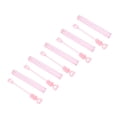 thumbnail image 1 of Small Bubble Wands, Plastic 4.1in Length 50pcs Heart Shaped  Bubble Sticks Easy To Use  For Weddings For Game Rewards, 1 of 8