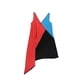 thumbnail image 1 of Vestido asimétrico colorblock bar III para mujer multicolor mediano, 1 of 2