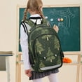 thumbnail image 7 of FORMRS Unisex School Backpack 17" Student Travel Bag with Laptop Compartment, Hand Drawn Christmas Trees, 7 of 7