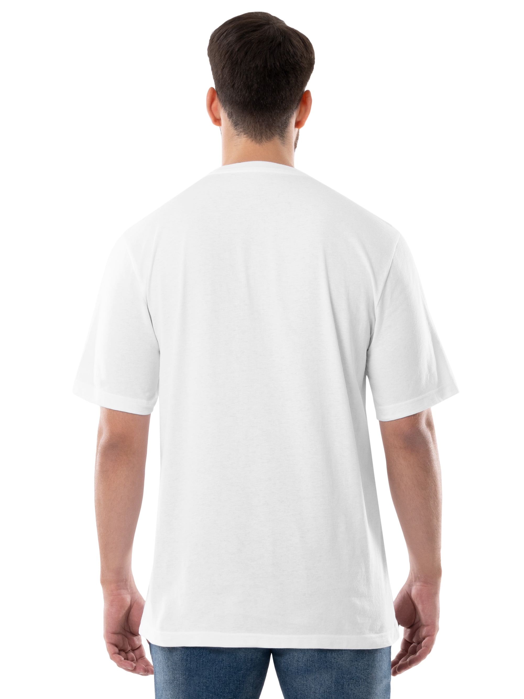Brahma Men's Short Sleeve Workwear T-Shirt, Size S-4XLT (Men's, Big Men's, and Tall)