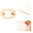 thumbnail image 3 of Hair Net 100 Pcs 20Inches Individual Packed Invisible Hair Nets Elastic Edge Mesh Hairnets for Food Service Women Buns Ballet Cooking(Light Brown), 3 of 4