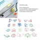 thumbnail image 4 of Clips de Papel ANGGREK 100 Reutilizables Metal, 4 of 7